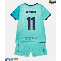 Otroški Nogometni dresi Barcelona Raphinha Belloli #11 Tretji 2026-27 Kratek Rokav (+ Kratke hlače)
